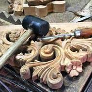 گزارش كارآموزی صنایع دستی چوبی