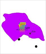 شیپ فایل نقطه ای شهرهای شهرستان هفتکل واقع در استان خوزستان